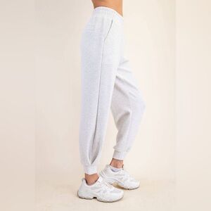 NWT Rae Mode White Modal Jogger Pants Small